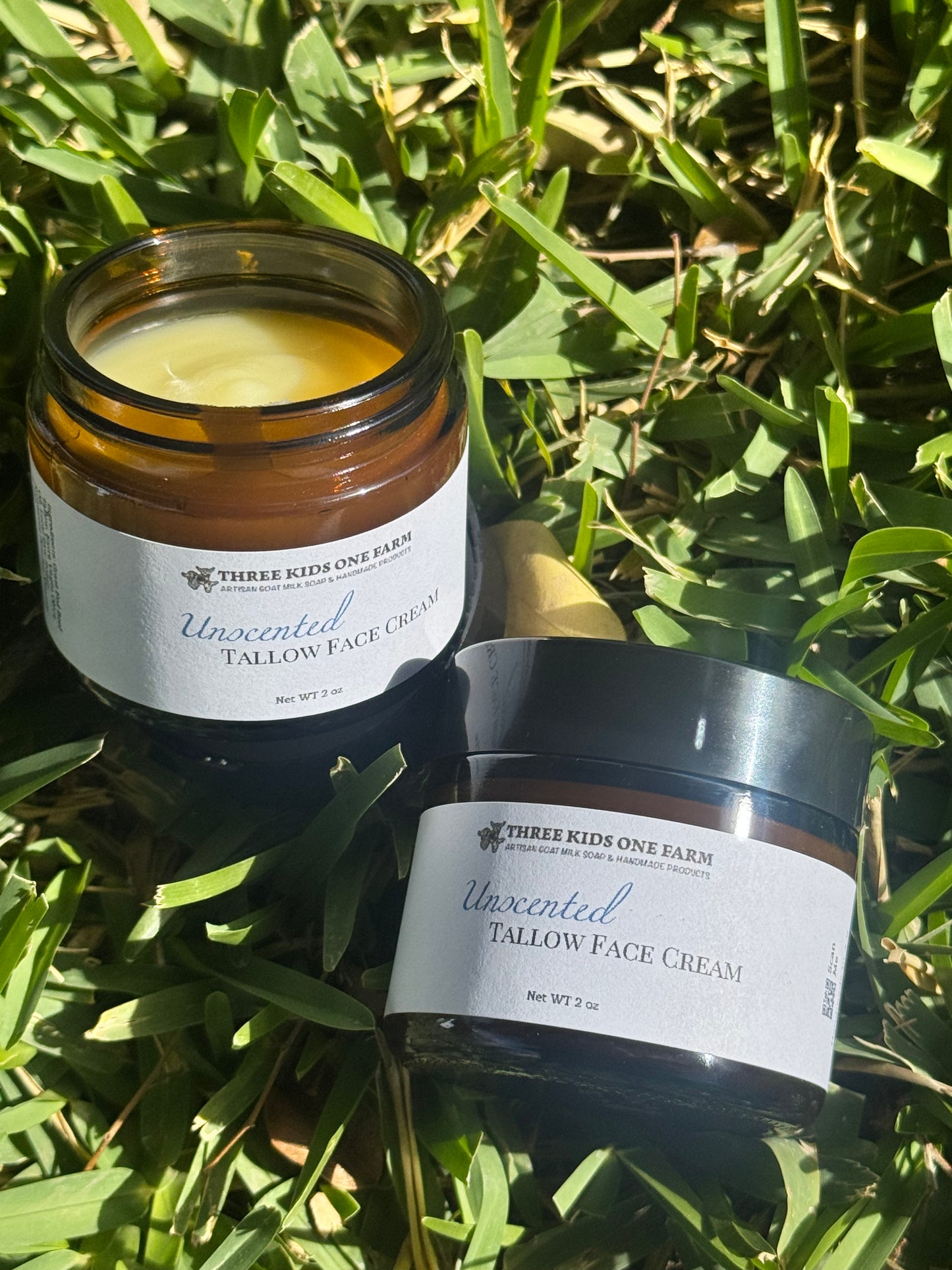 Unscented Tallow Face Cream
