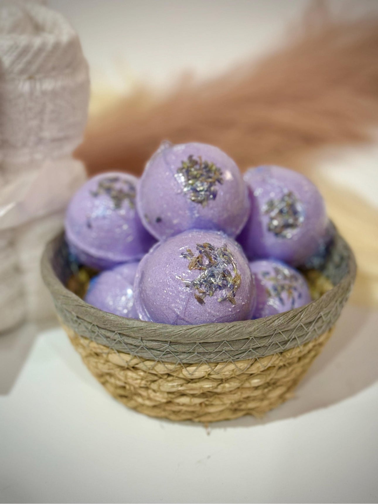 Lavender Bath Bombs
